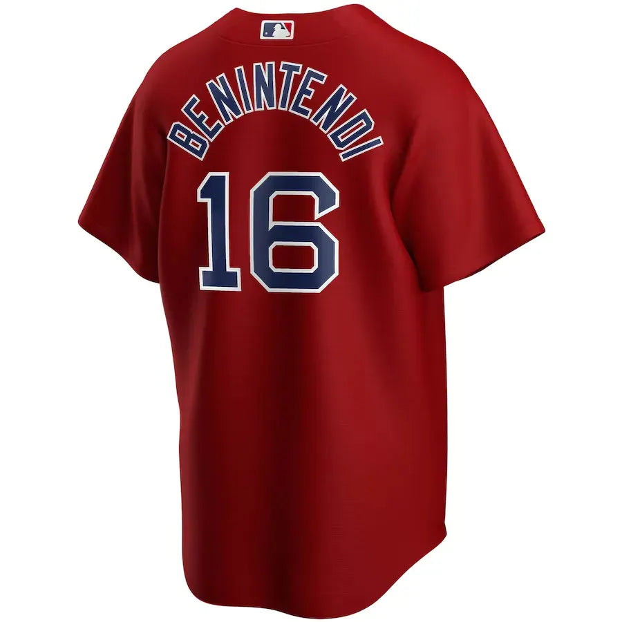 Benintendi Red Sox Red Jersey - Hình 3