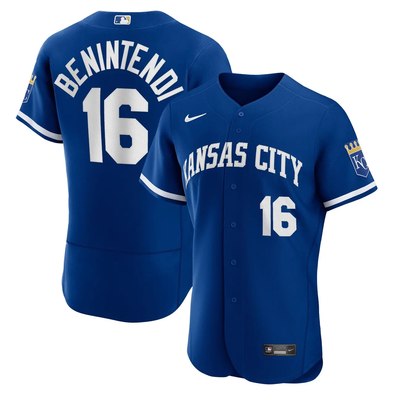 Nike Benintendi Royals Blue Jersey