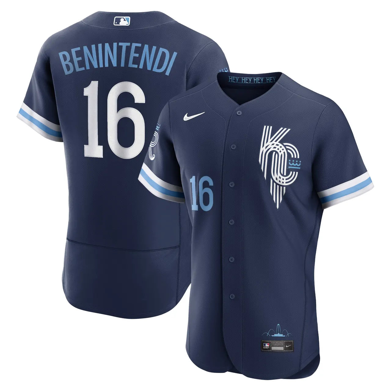 Nike Benintendi Navy Jersey