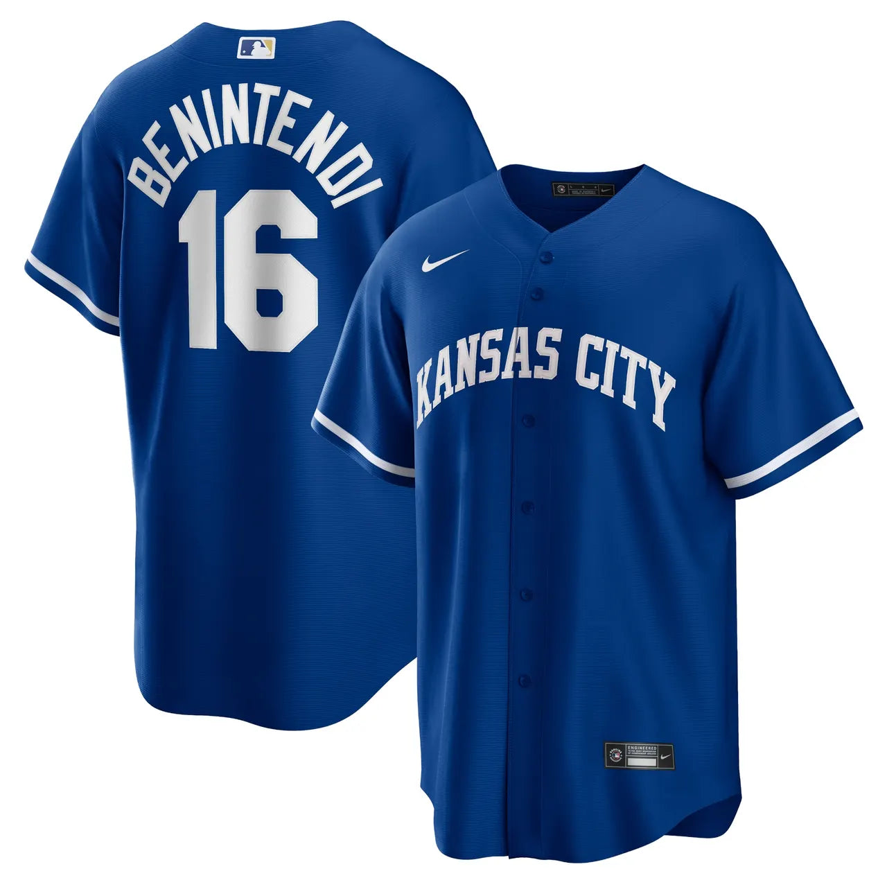 Benintendi Royals Blue Jersey