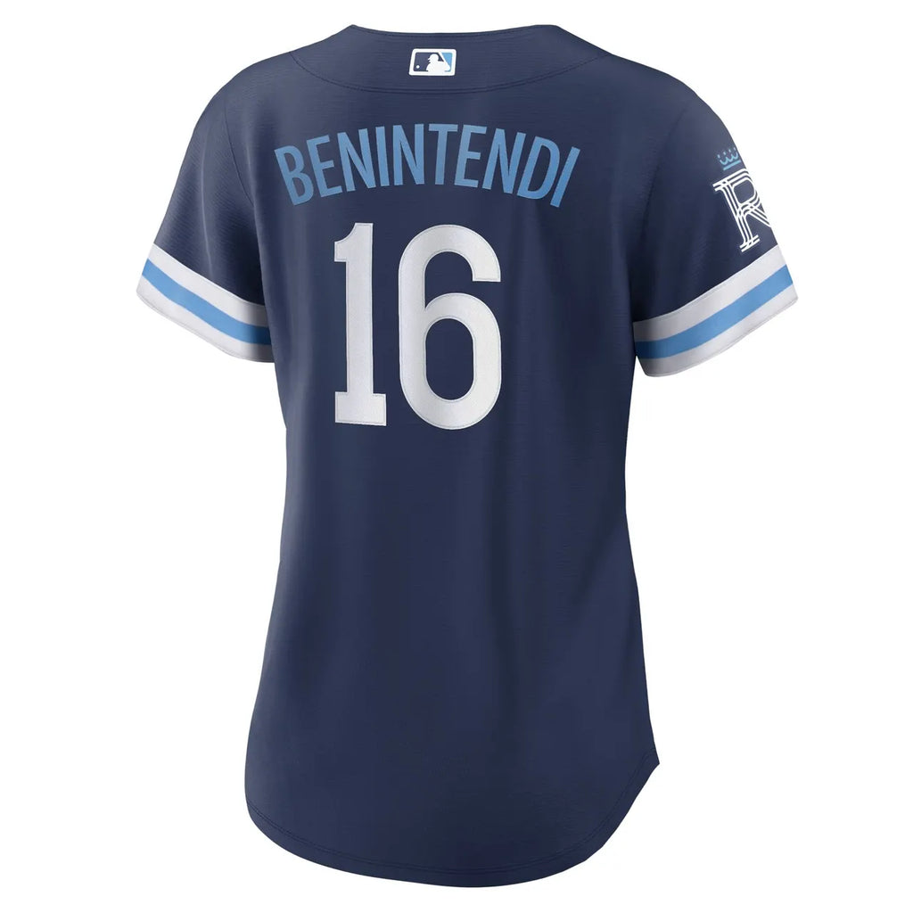 Benintendi Royals Navy Jersey - Hình 4