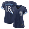 nike Benintendi Royals Navy Jersey