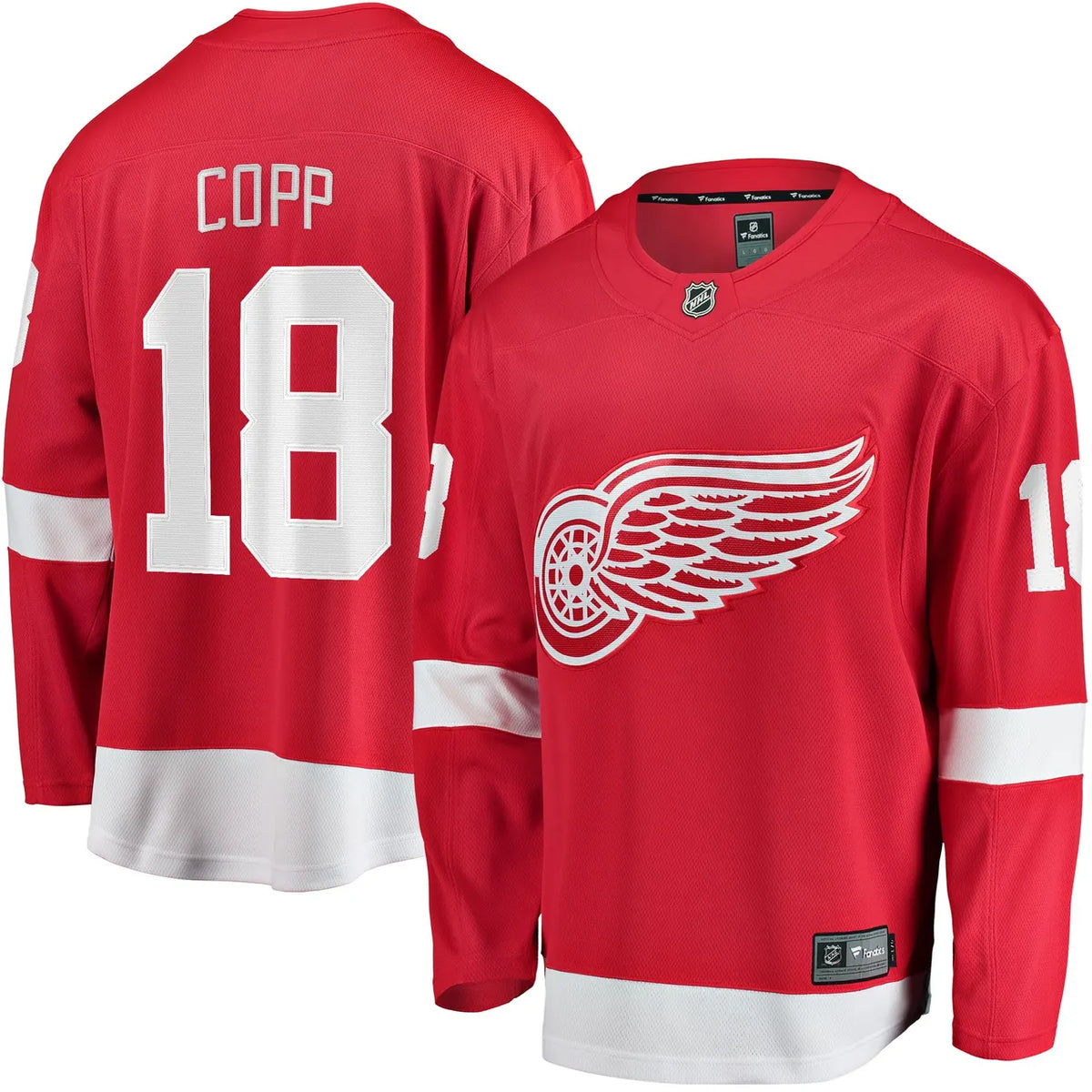 Copp Red Wings Jersey - Hình 2