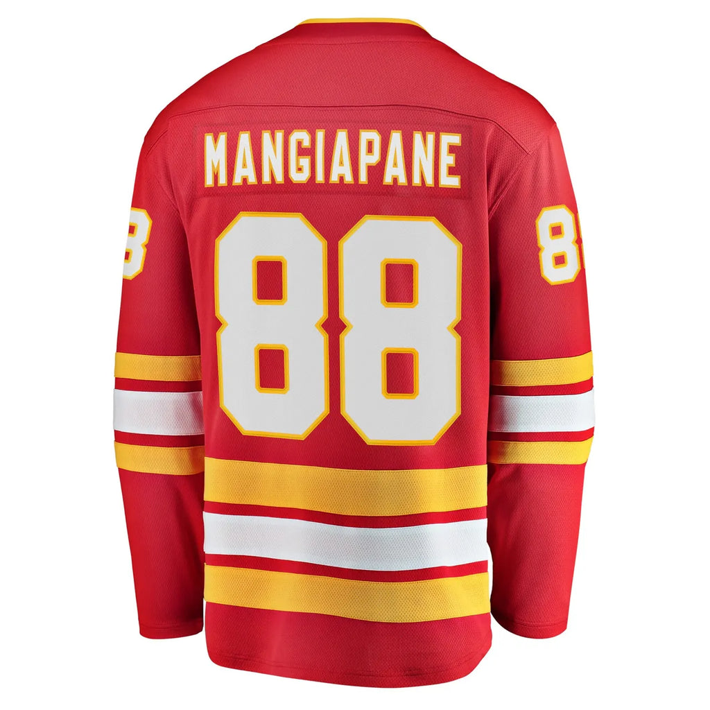Mangiapane Flames Red Jersey - Hình 4