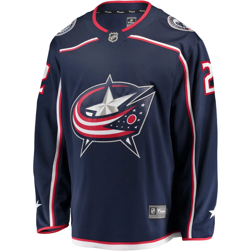 Peeke Blue Jackets Jersey - Hình 3