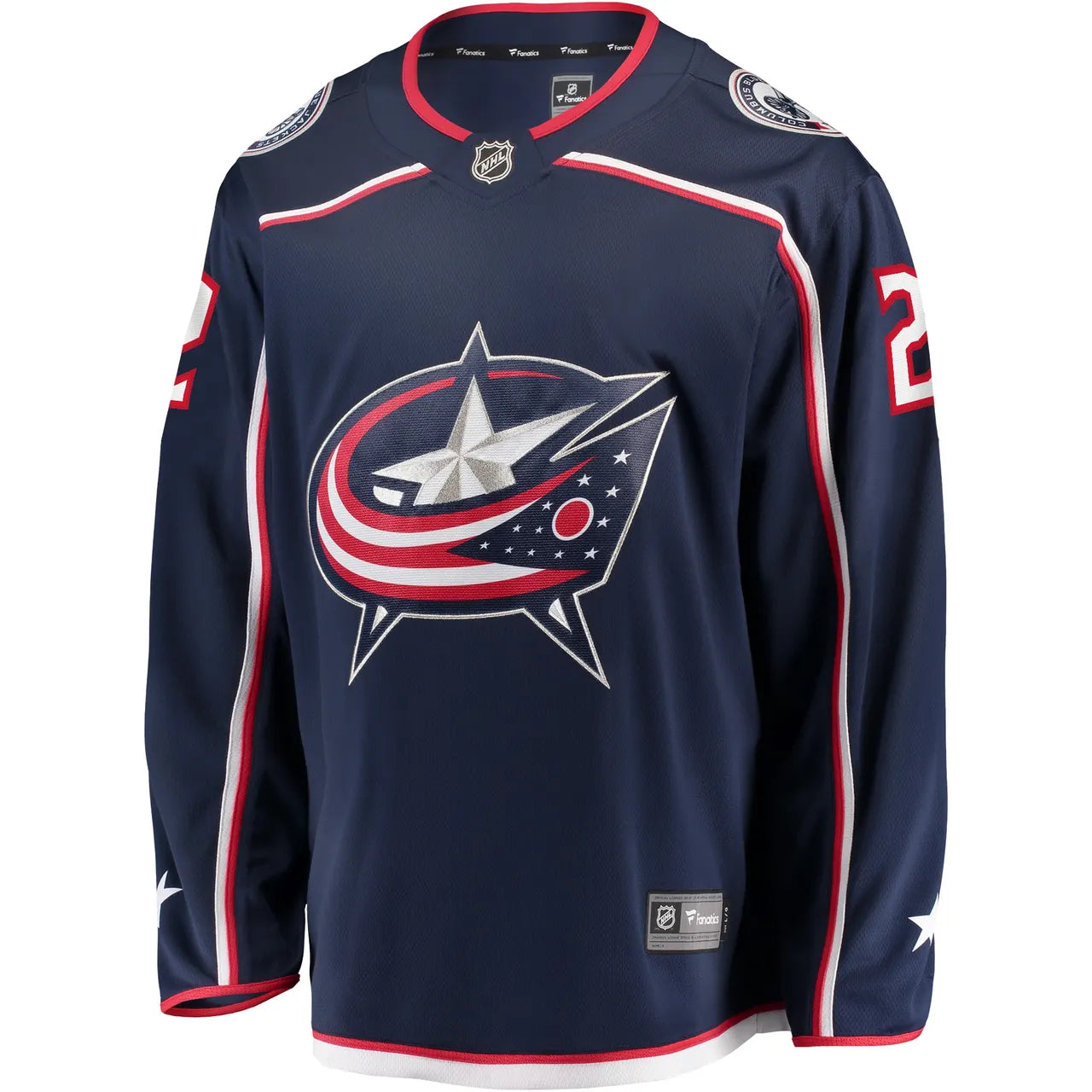 Peeke Blue Jackets Jersey - Hình 3