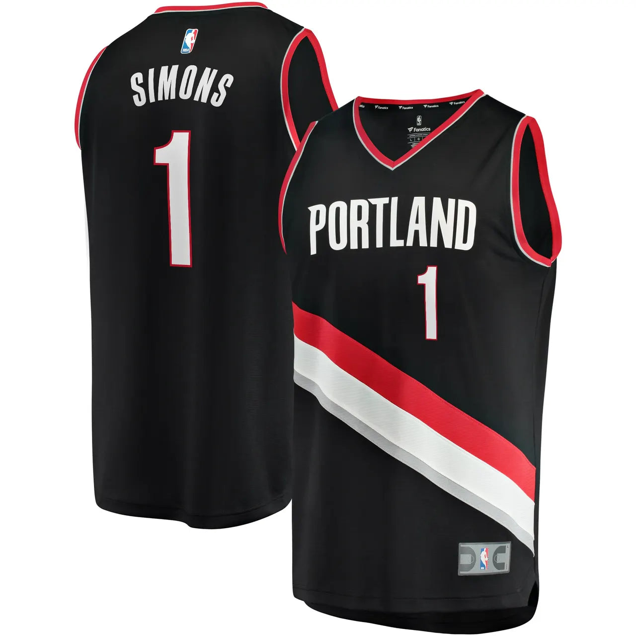 Fanatics Simons Blazers Jersey black