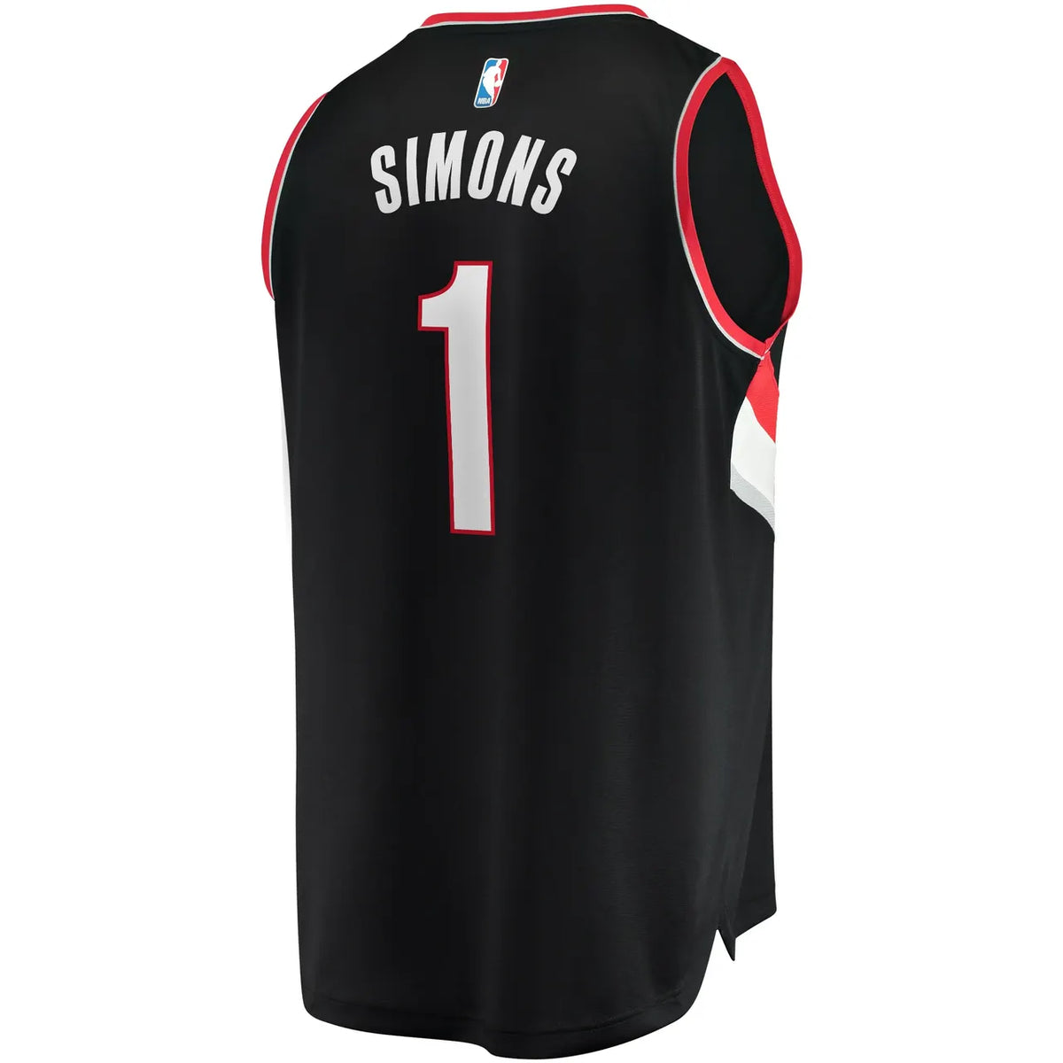 Fanatics Simons Blazers Jersey black - Hình 4