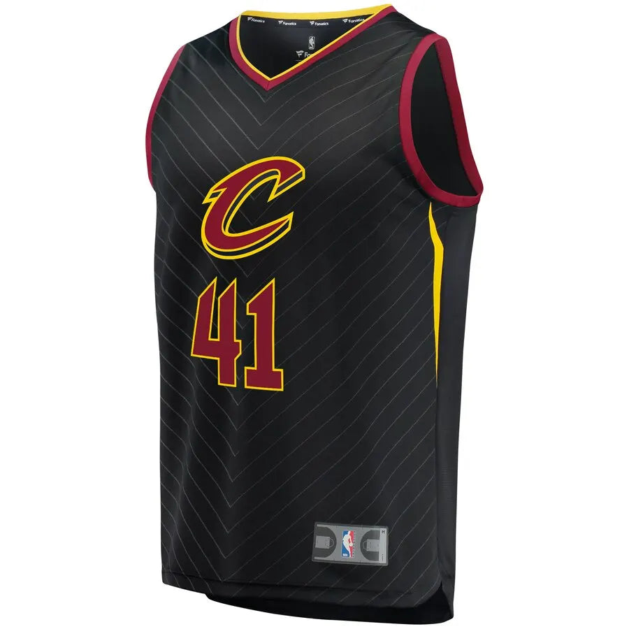 fanatics Zizic Cavaliers Black Jersey - Hình 2