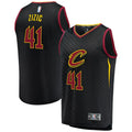 fanatics Zizic Cavaliers Black Jersey