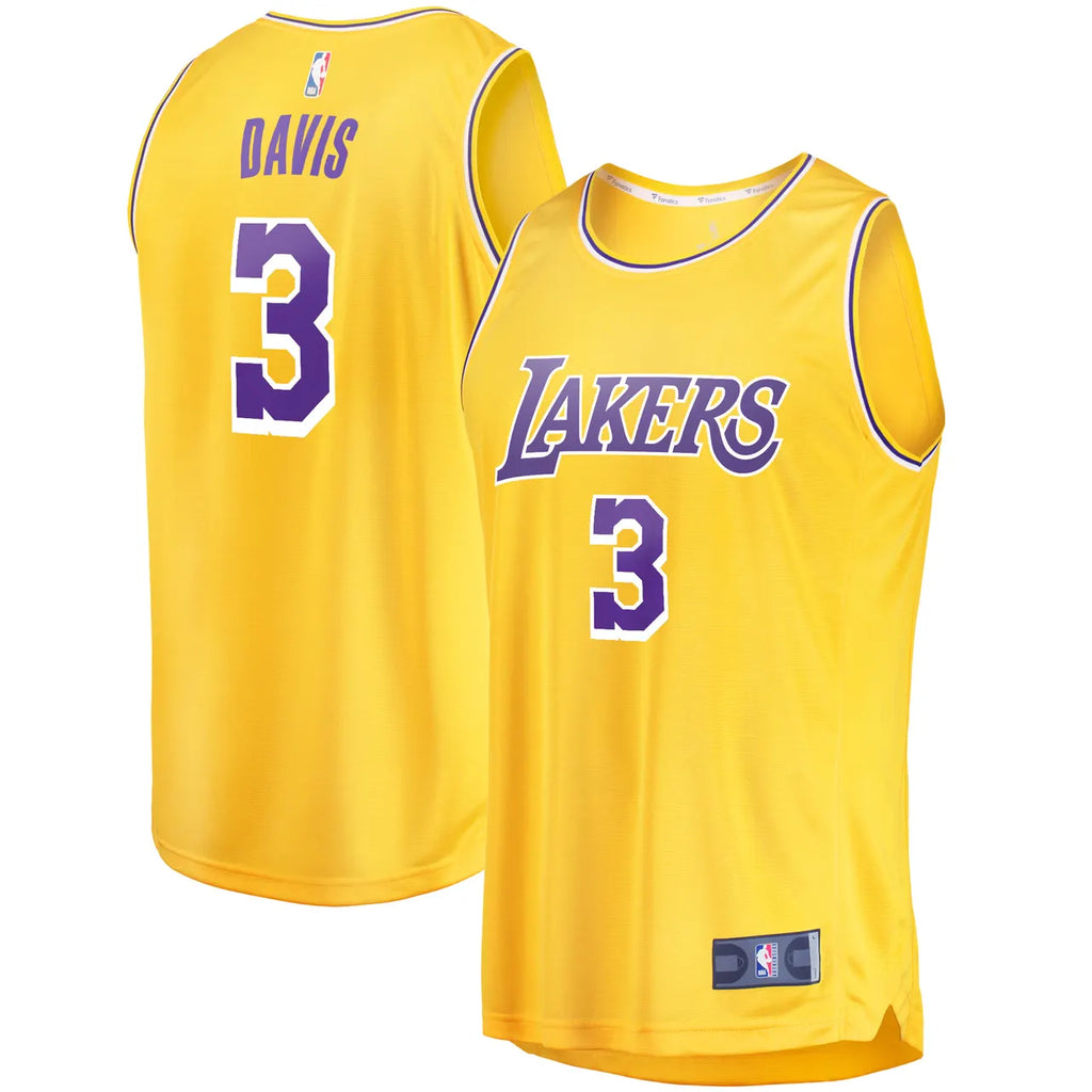 Anthony Davis Lakers White Jersey - Hình 13