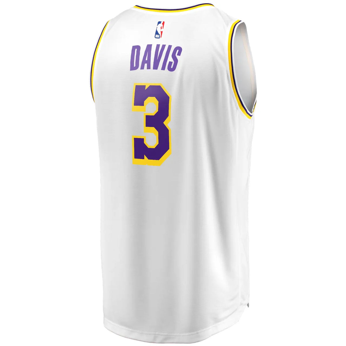 Anthony Davis Lakers White Jersey - Hình 3