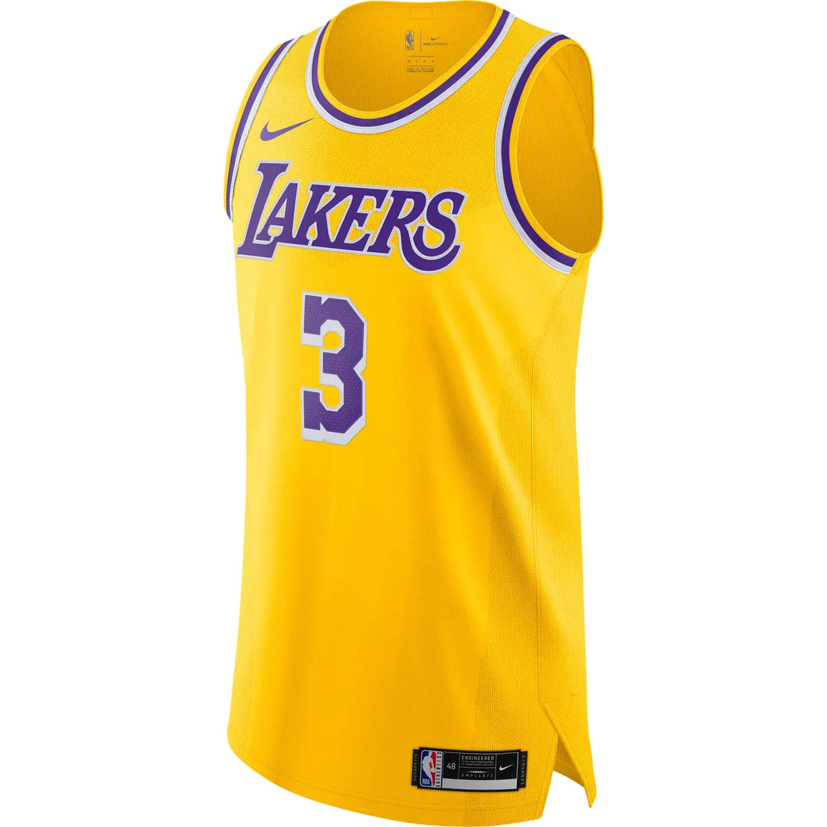 Davis Lakers Gold Jersey nike authentic - Hình 3