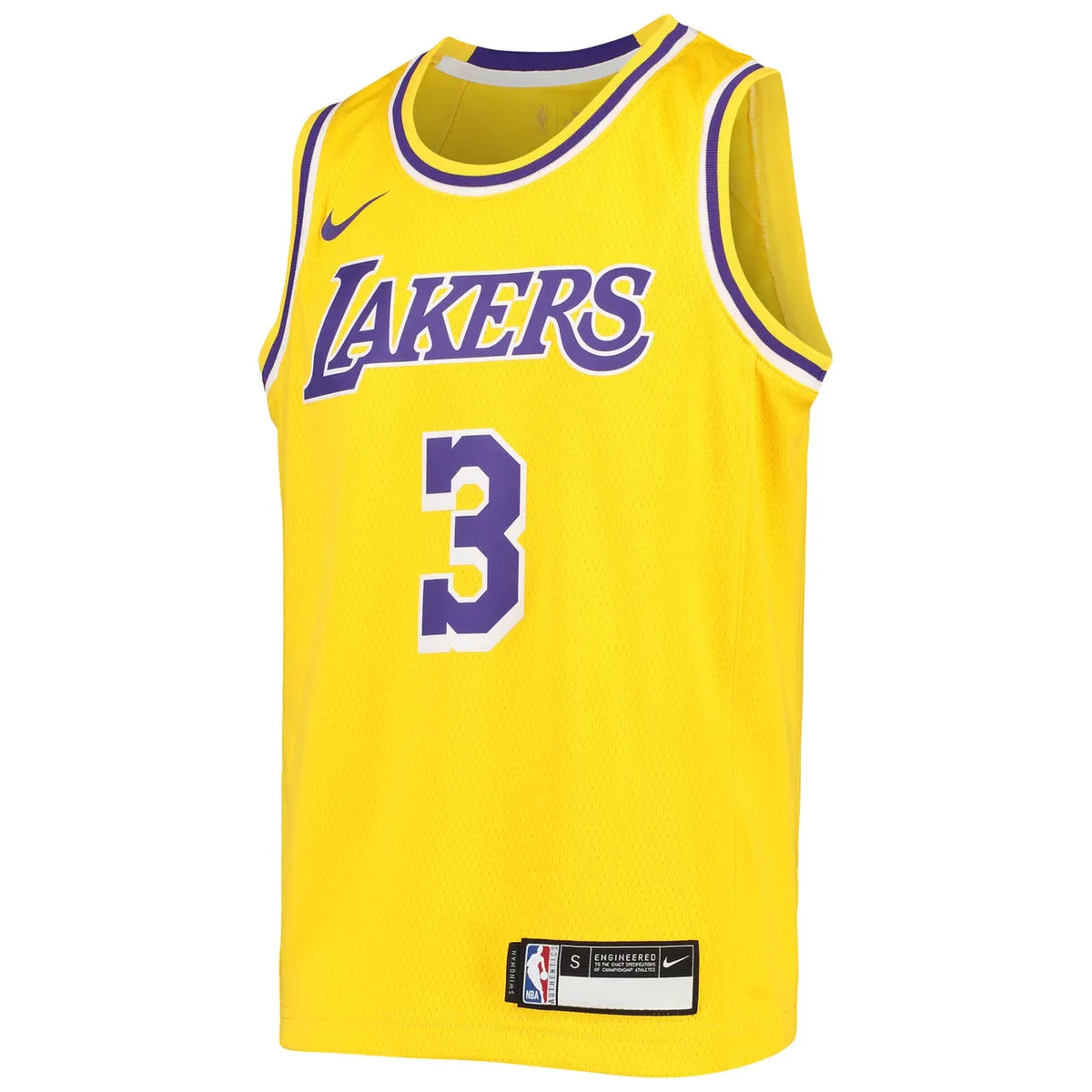 Davis Lakers Gold Jersey nike - Hình 3