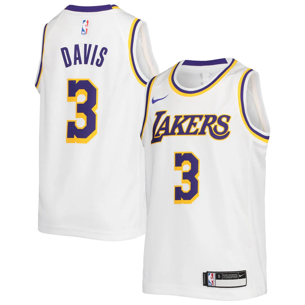 Davis Lakers Gold Jersey nike - Hình 9