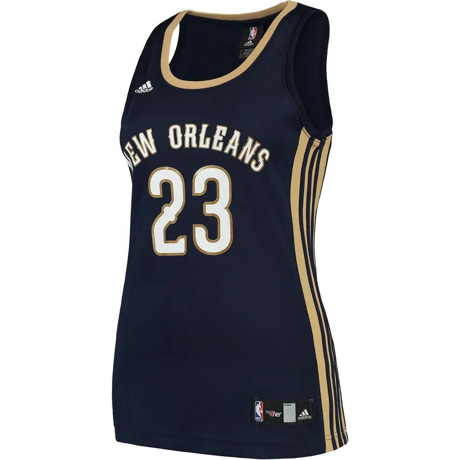 Davis Pelicans Navy Women's Jersey - Hình 2