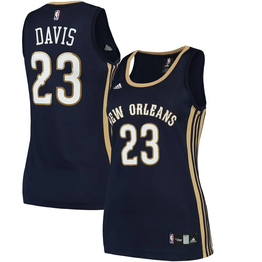 Davis Pelicans Navy Women's Jersey