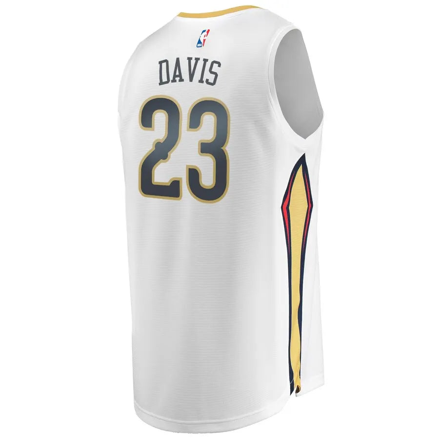 Davis Pelicans White Jersey - Hình 3