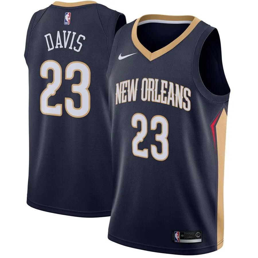 Davis Pelicans Navy Jersey nike