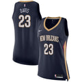 nike Davis Pelicans Navy Jersey