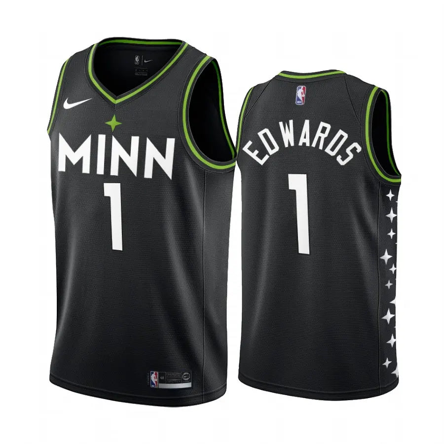 Edwards Wolves Black Icon Jersey