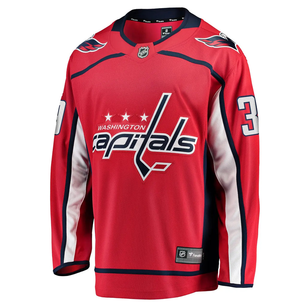 fanatics Mantha Capitals Red Jersey - Hình 3