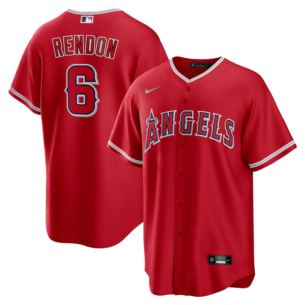 Angels Rendon White Home Jersey - Hình 7