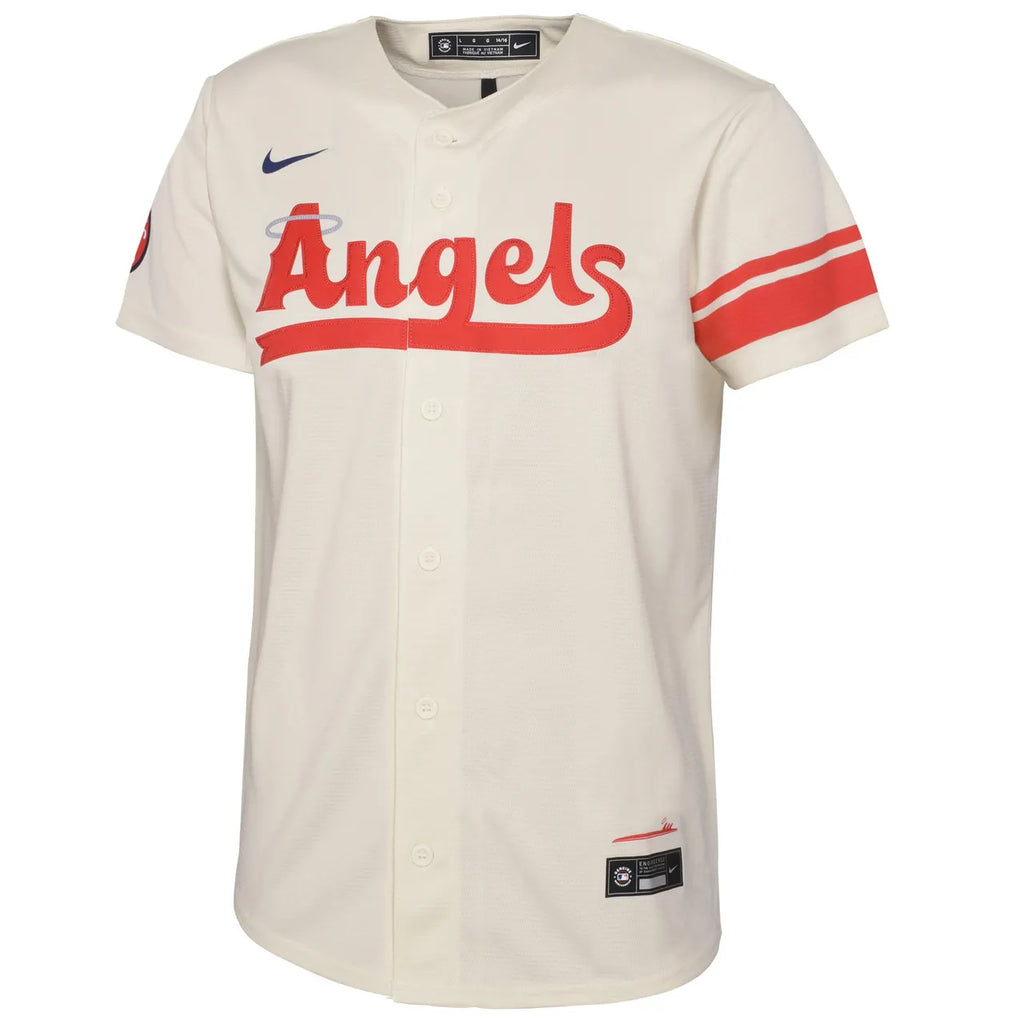 Angels Rendon Cream Jersey nike - Hình 3