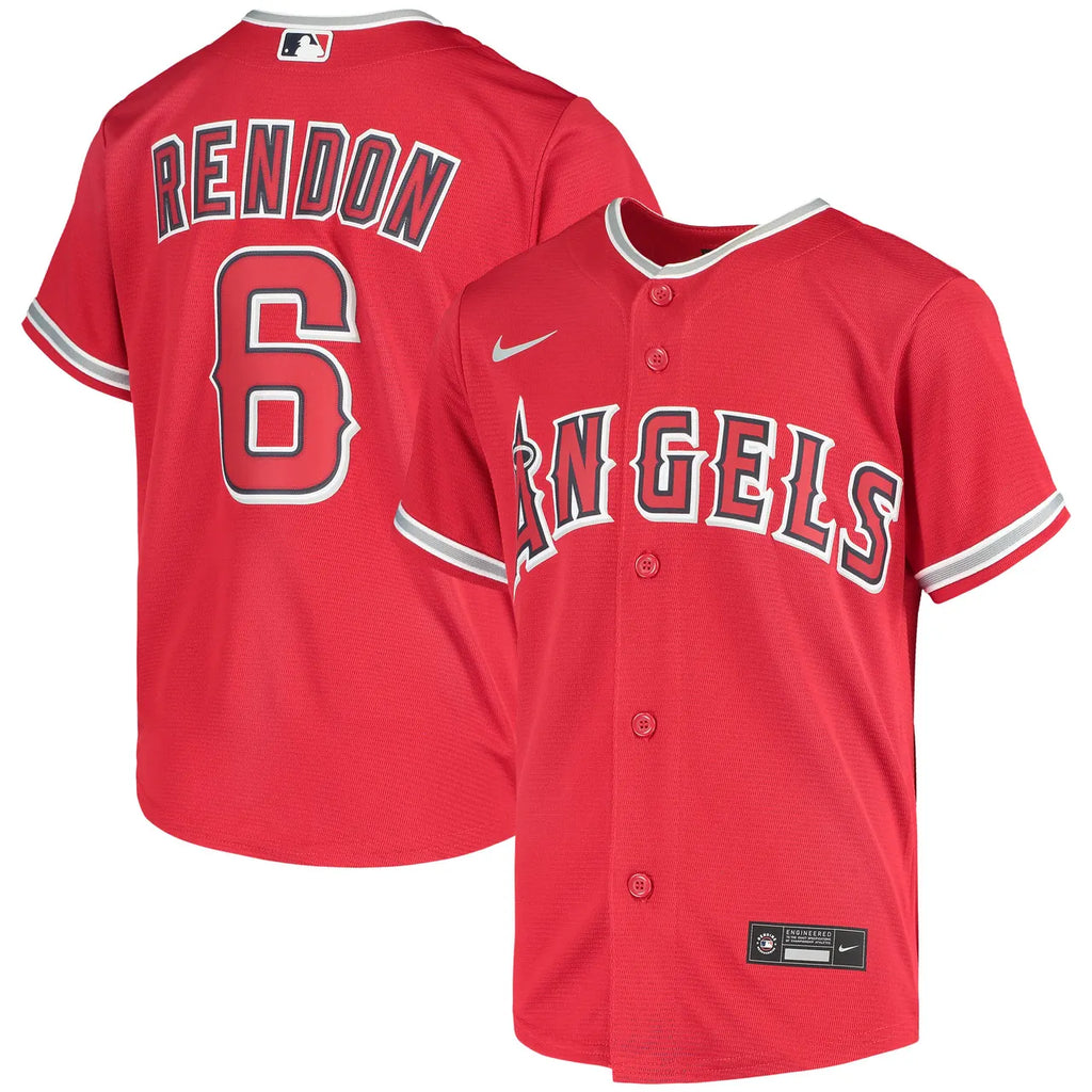 Angels Rendon Red Jersey - Hình 2