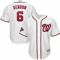majestic Rendon Nationals White Jersey