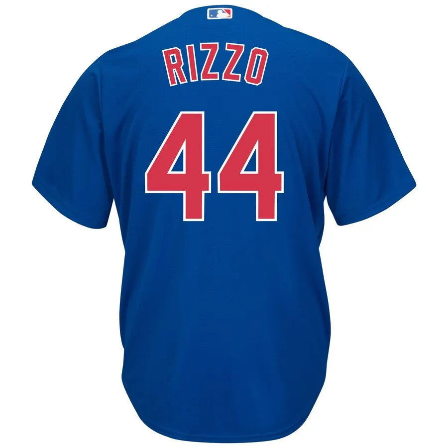 Cubs Rizzo Blue Jersey - Hình 3