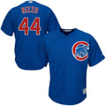 Majestic Rizzo Cubs Blue Jersey