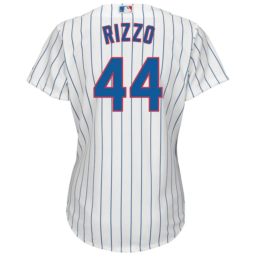 Rizzo Cubs Pinstripe Jersey - Hình 3
