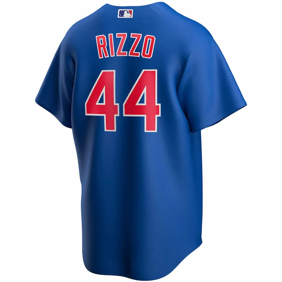 Nike Cubs Rizzo Blue Jersey - Hình 3
