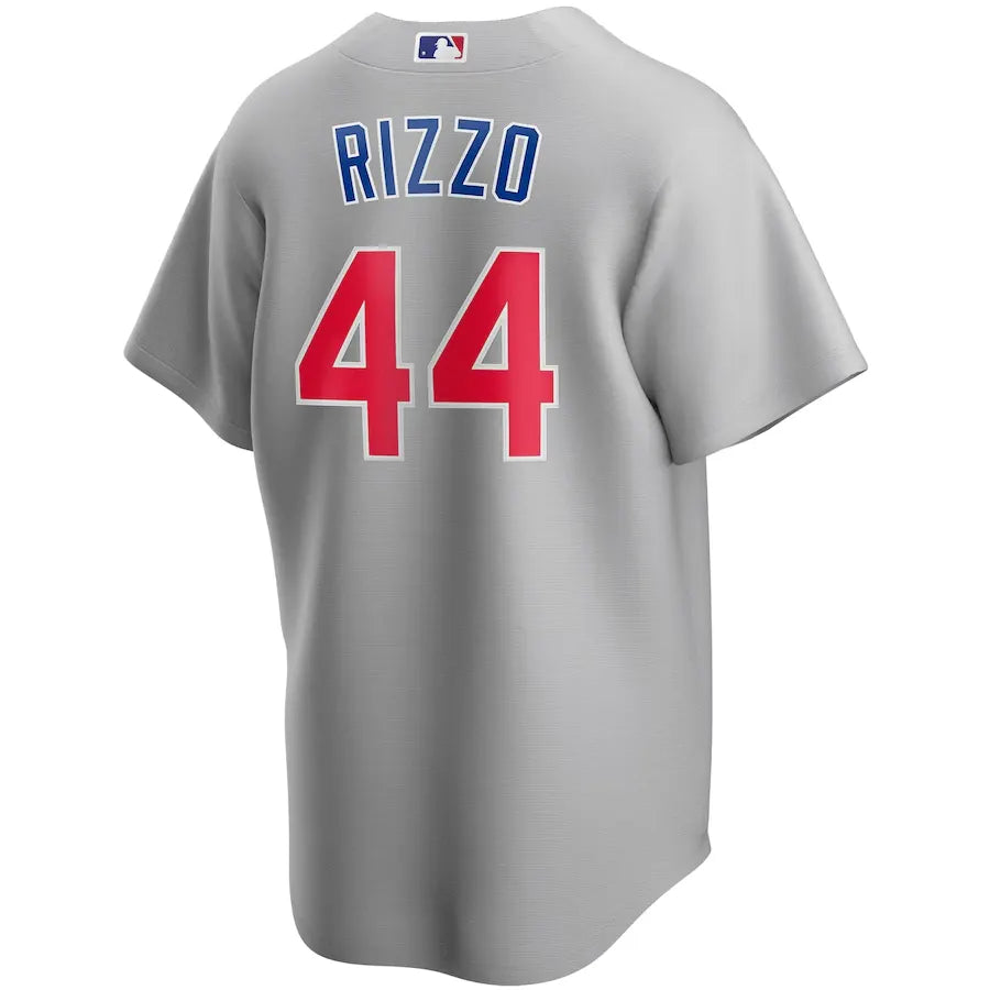 Nike Rizzo #44 Cubs Gray Jersey - Hình 3