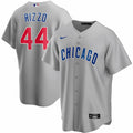 Nike Rizzo #44 Cubs Gray Jersey