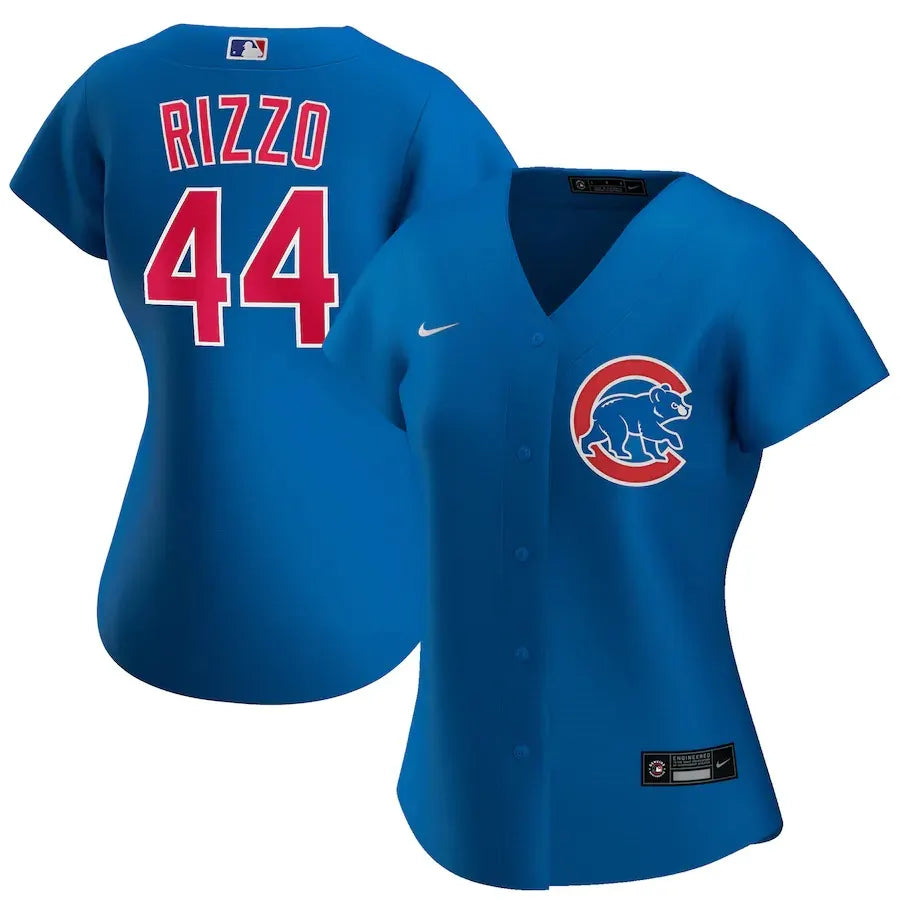 Nike Rizzo Cubs Blue Women's Jersey