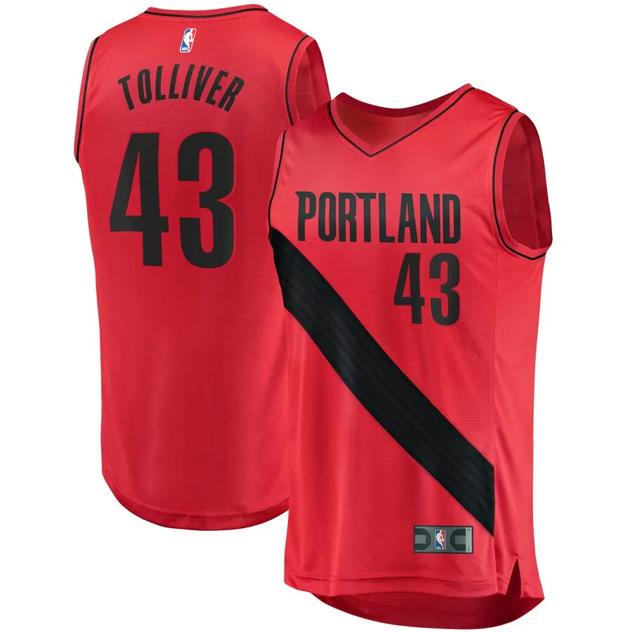 Tolliver Blazers Red Jersey