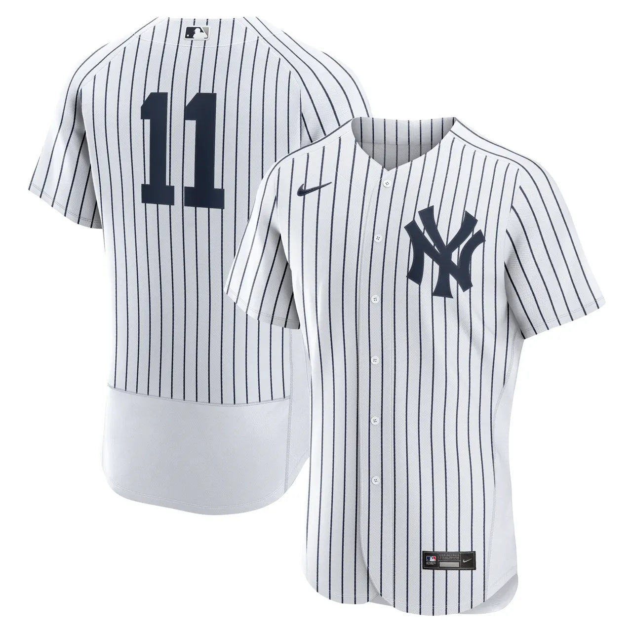 road Nike Yankees Navy Jersey - Hình 5