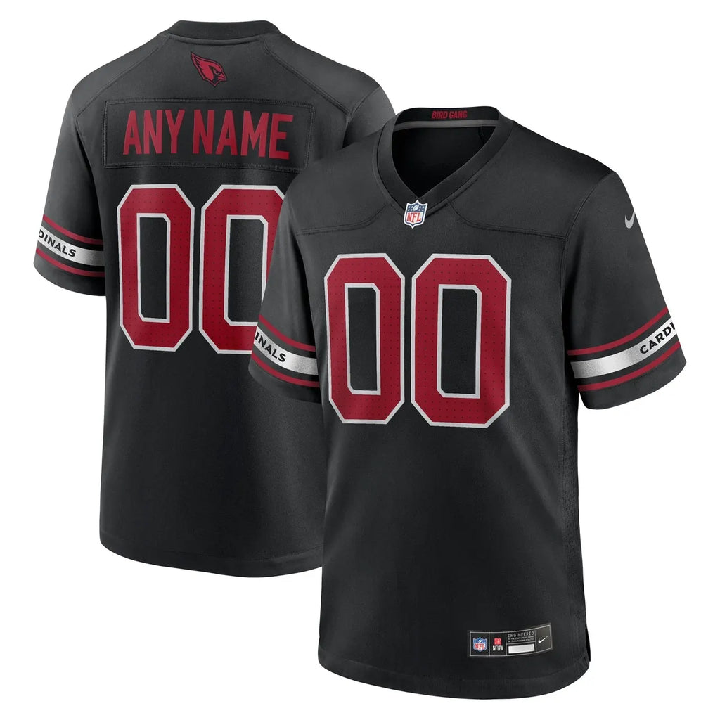 nike customizable Cardinals Black Alternate Jersey