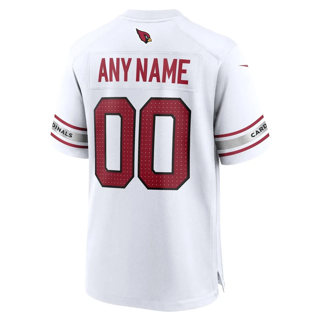 nike nfl Cardinals White Custom Jersey - Hình 3