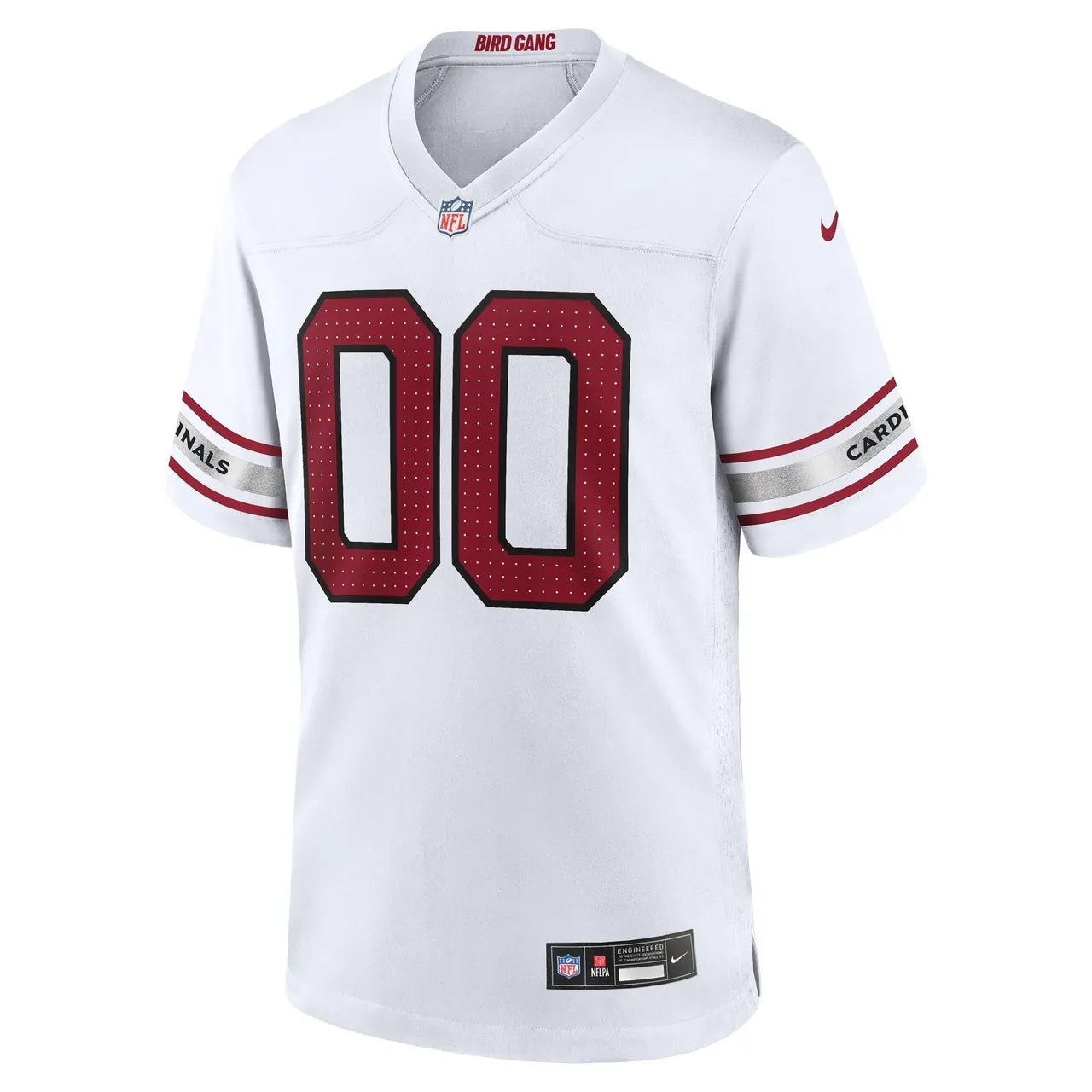 nike nfl Cardinals White Custom Jersey - Hình 2