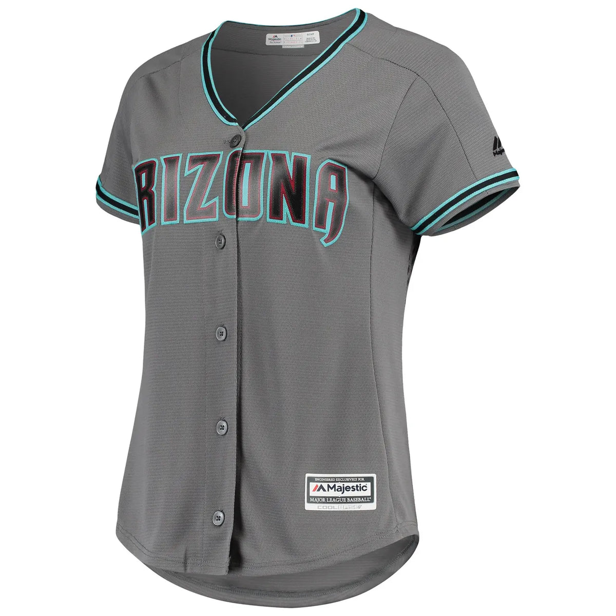 Diamondbacks Gray Jersey Women's - Hình 3