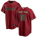 nike D-backs Sedona Red Custom Jersey