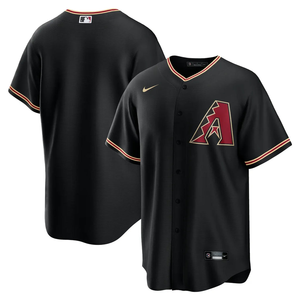 nike D-backs Black Alternate Jersey