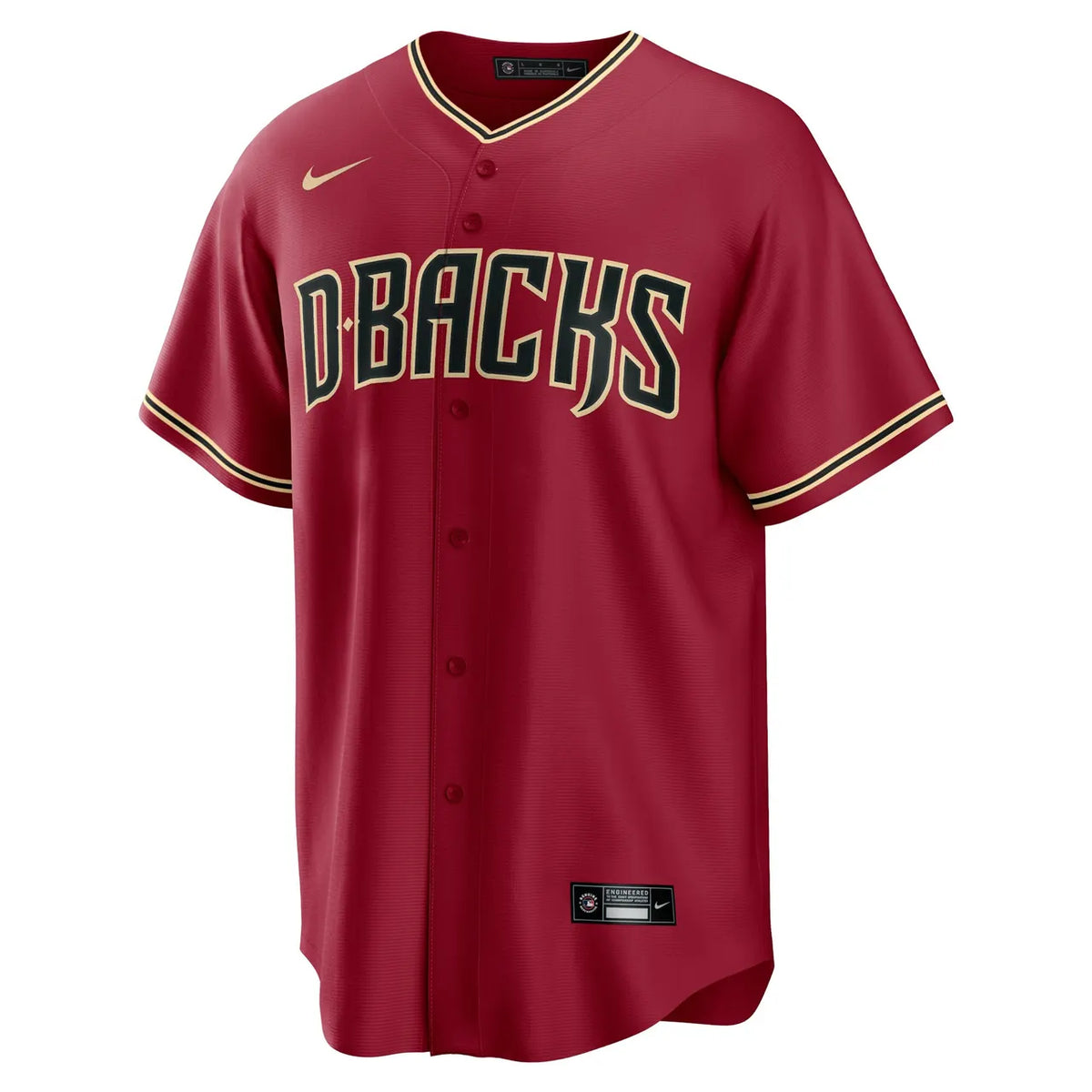 Diamondbacks Maroon Jersey - Hình 3