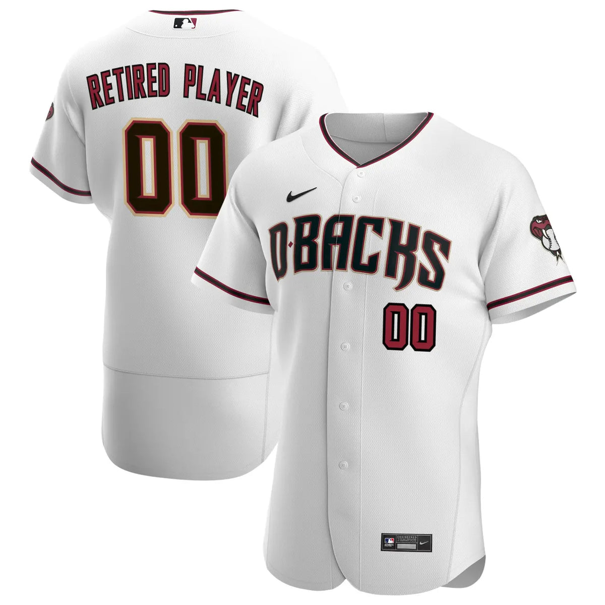 D-backs Retired Player Jersey