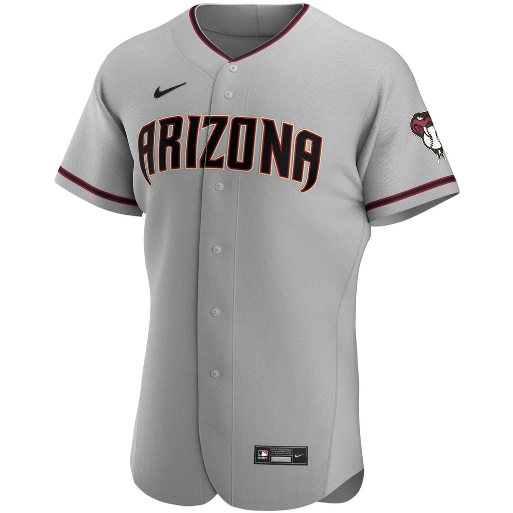 Diamondbacks Gray Alternate Jersey - Hình 3