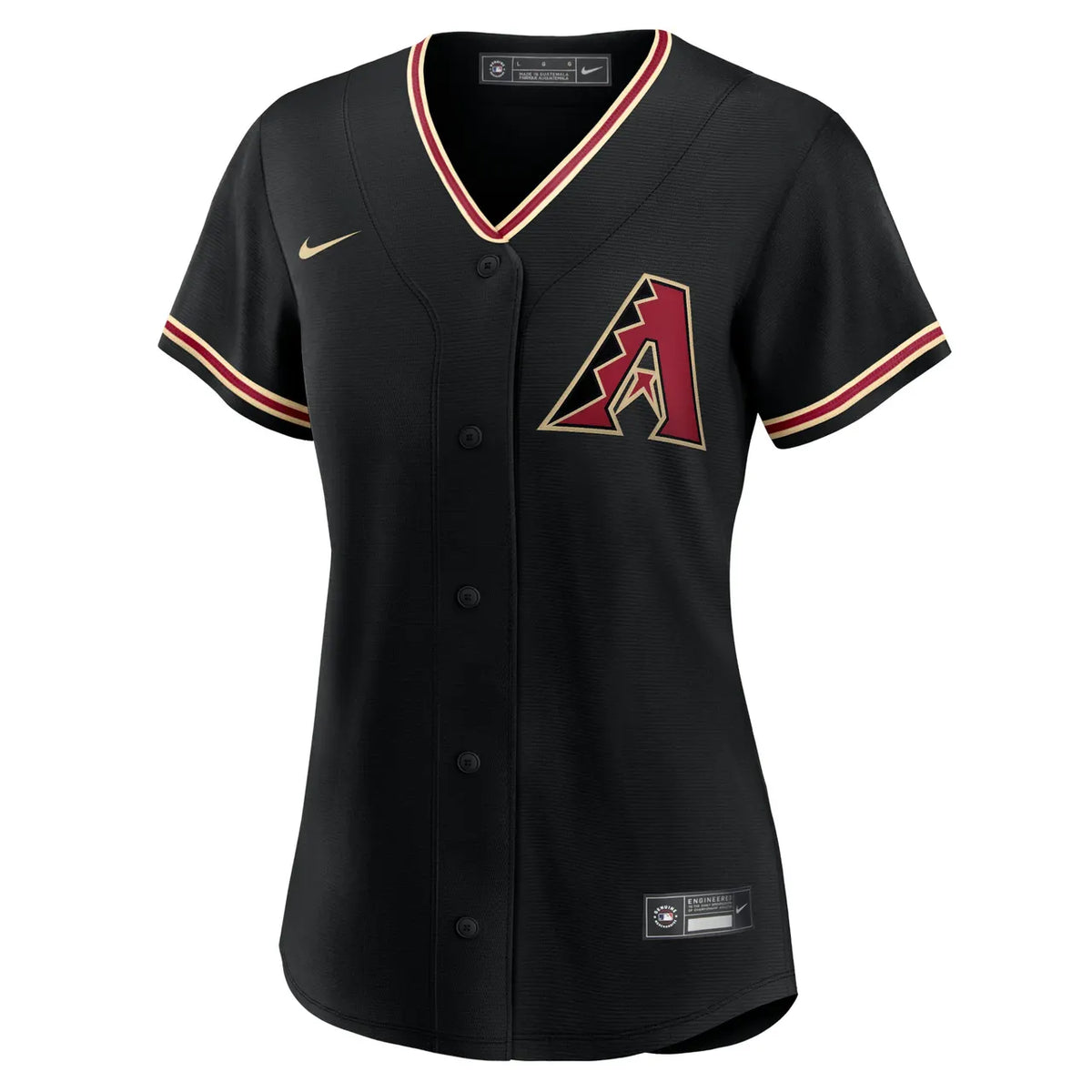 Diamondbacks Black Alternate Jersey - Hình 3
