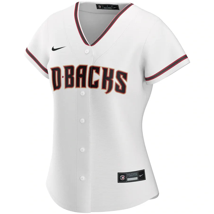 Nike D-Backs White Jersey - Hình 2